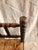 Antique Bobbin Corner Chair, Rush Seat Chair, Spanish Colonial Style, Woven Seat Armchair, Primitive Wooden Chair For Sale - Image 9 of 13