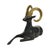 Vintage Art Deco style statue or sculpture of a reclining ram, made of patinated brass, a mid-century modern design object...