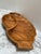 Large Vintage Hawaiian Wood Scalloped Serving Platter Tray For Sale In Sacramento - Image 6 of 6