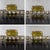 Mid-20th Century MCM 6 Cordial Stemmed Shots and Tray Set Abalone and Brass From Taxco Mexico For Sale - Image 16 of 18