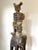 Antique Burmese Architectural Carved and Polychromed Wood Pole Southeast Asia For Sale - Image 15 of 16