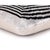 Modern Geometric Silk Velvet Pillow 20x20 | Handmade Black & Ivory Designer Cushion For Sale In San Francisco - Image 6 of 7