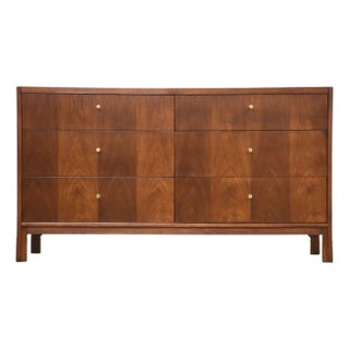 1960s Refinished Walnut Dresser by Drexel For Sale
