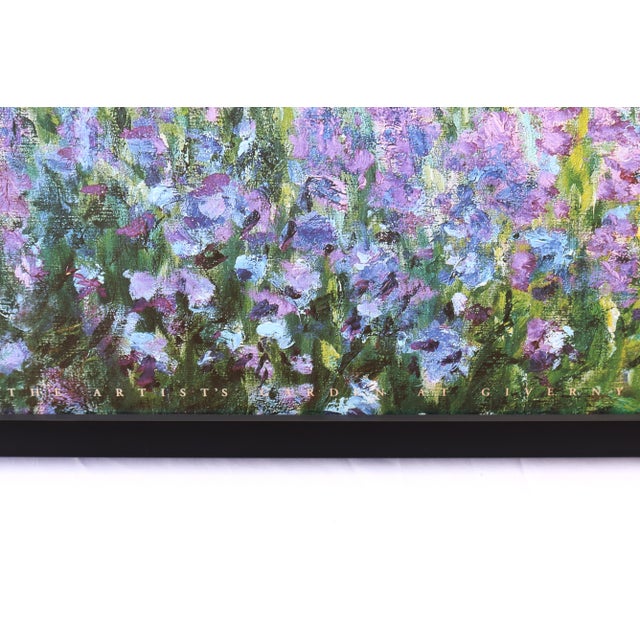 Claude Monet the Artist's Garden at Giverny Impressionist Painting Art Print For Sale - Image 17 of 18