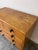 Tan Antique English Pine Rustic Chest of Drawers With Black Knobs For Sale - Image 8 of 11
