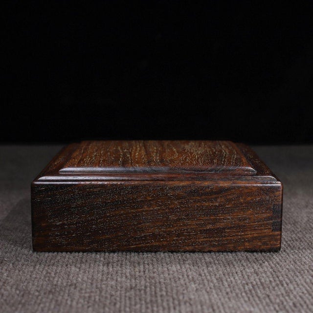 Chinese Huali Rosewood Square Puzzle Box With Sliding Mechanism For Sale In Los Angeles - Image 6 of 10