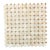 Angers Travertine Polished Dropset Mosaic With Gold Travertine Dots For Sale