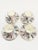 Vintage Staffordshire Demitasse Cup and Saucer - Set of 8 For Sale In New York - Image 6 of 7