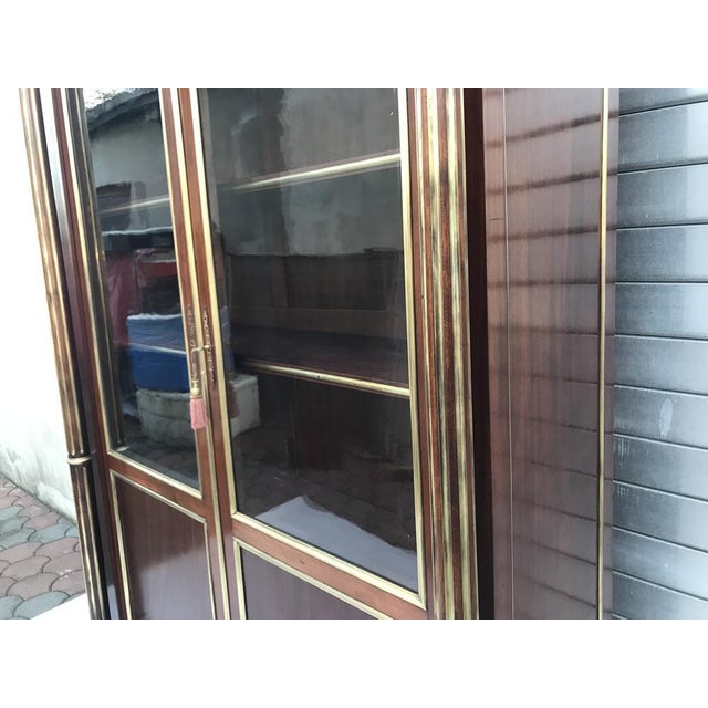 French Empire Style Mahogany Cabinet For Sale - Image 10 of 18
