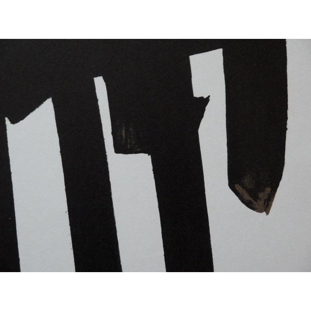 Pierre Soulages, Lithograph N°28, 1970, Original Lithograph For Sale - Image 4 of 5
