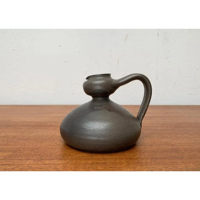 Mid-Century German Studio Pottery Carafe Vase from Petra