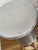 Contemporary Rl 06 Round Side Table in Brushed Aluminum by Caspal For Sale - Image 3 of 12
