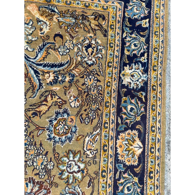 Mid-Century Kashan Rug, 1960s For Sale - Image 11 of 18