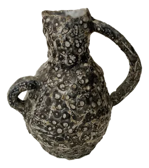 Mid-Century Brutalist Ceramic Vase, 1960s-1970s