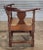Late 20th Century Kittinger Colonial Williamsburg Mahogany Corner Chair Leather Seat Cw 136 For Sale - Image 10 of 10