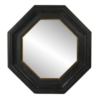 Antique Dutch Ripple Old Master Octagonal Mirror / Painting Frame For Sale