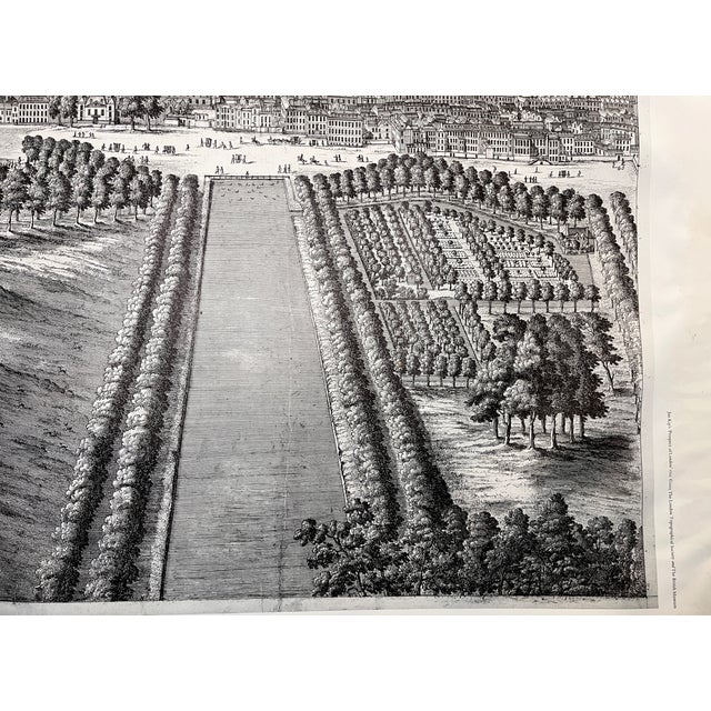 Illustration Vintage City of London Print For Sale - Image 3 of 8