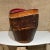 Distressed Leather Box With Red Silk, American Colonial Style, 1800s For Sale - Image 9 of 13