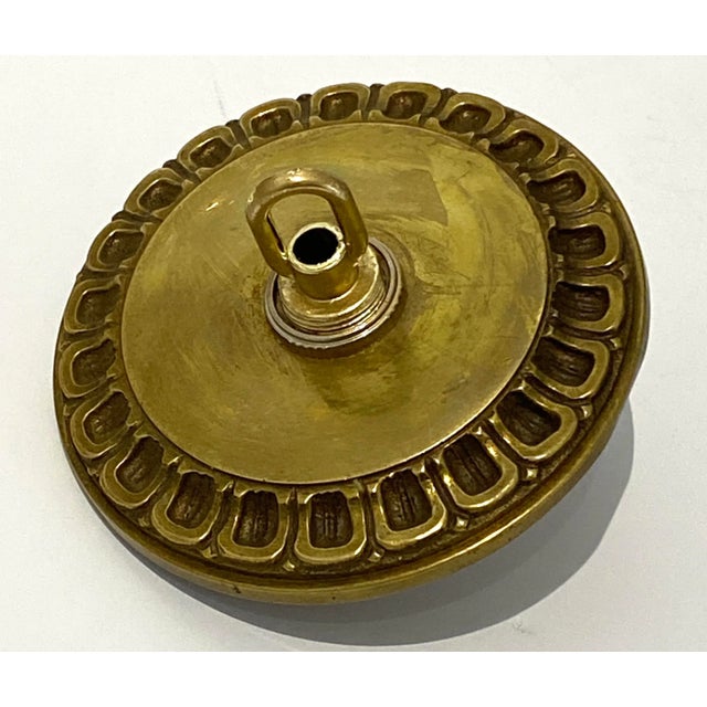 19c French Empire Chandelier in Patinated Bronze and Gold Dore For Sale - Image 12 of 13