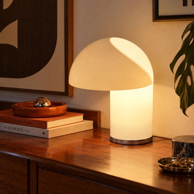 1960s Leila Table Lamp by Verner Panton and Marcello Siard for Collezioni Longato, 1968 For Sale - Image 5 of 15