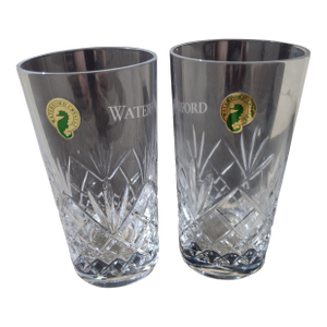 Early 21st Century One Pair of Waterford Crystal Woodmont Hiball Glasses