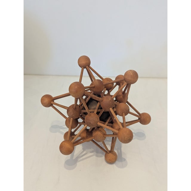 Mid-Century Modern Geometric Molecular Model Sculpture For Sale - Image 3 of 6