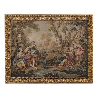 Fishing Tapestry by François Boucher For Sale