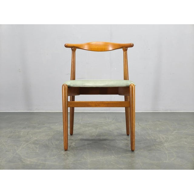 Fritz Hansen Model 708 Chair attributed to Hans J. Wegner for Fritz Hansen, Denmark, 1960s For Sale - Image 4 of 13