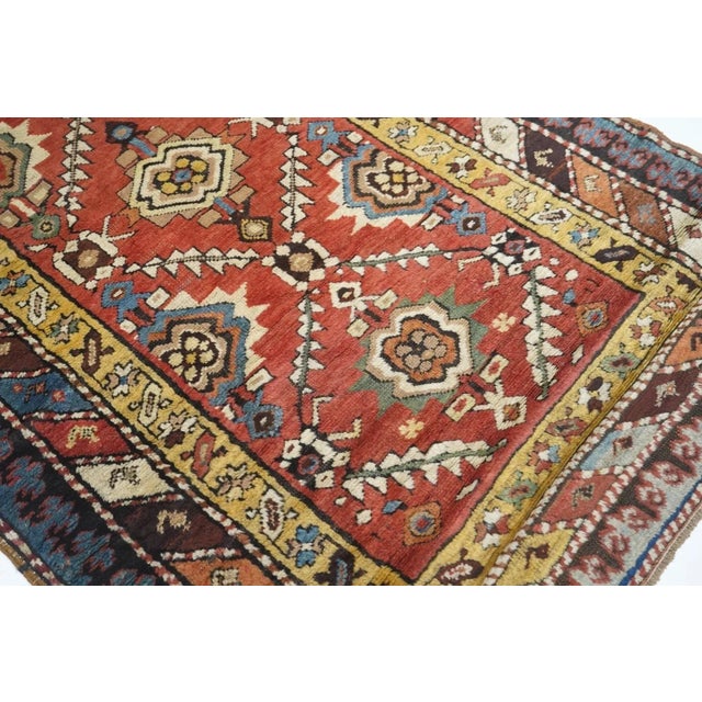 19th Century Antique Kazak Rug 3'8'' x 8'1'' For Sale - Image 5 of 9