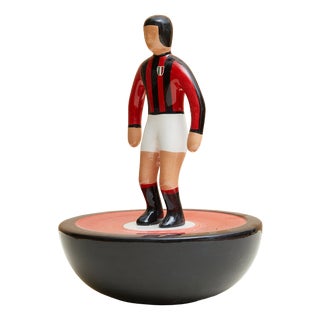 Subbuteo Ornament Sculpture in Double-Mold Ceramic from Artigianato Italiano For Sale