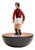 Subbuteo Ornament Sculpture in Double-Mold Ceramic from Artigianato Italiano For Sale