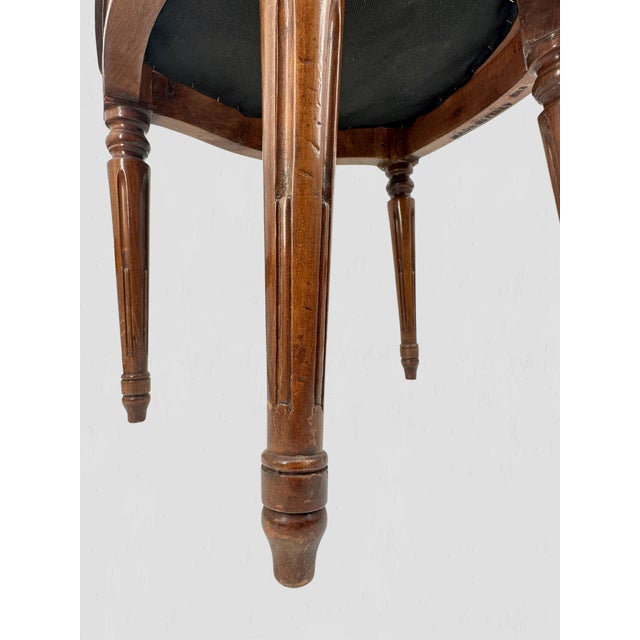 Mid 20th Century Gustavian Oval Back Dining Chairs - Set of 4 For Sale - Image 14 of 14