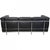 LC2 Three-Seater Sofa in Black Leather by Le Corbusier, 1990s For Sale - Image 16 of 18