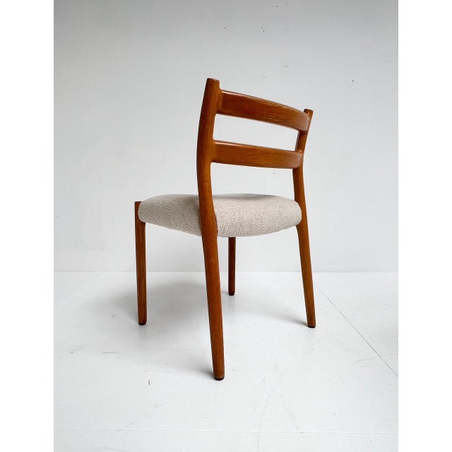 Set of Model 84 Chairs by Niels Otto Møller, 1960s For Sale - Image 9 of 14