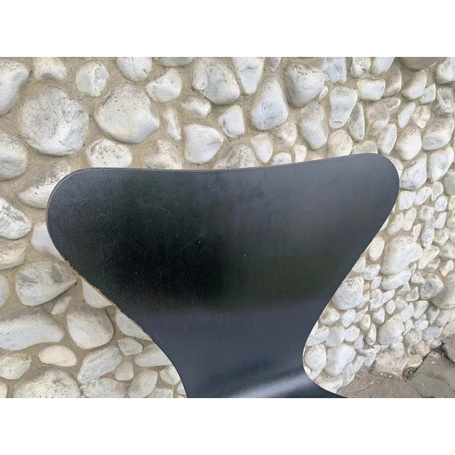 Model 3117 Adjustable Swivel Chair by Arne Jacobsen for Fritz Hansen, 1960s For Sale - Image 6 of 12