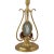 Mid 20th Century Mid 20th Century Neoclassical Gilt Bronze Lyre & Green Jasperware Table Lamp Wedgewood For Sale - Image 5 of 7