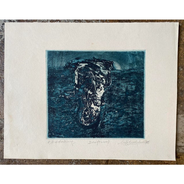 1978 modern color etching, pencil signed, titled and marked as an artist's proof.