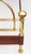 1980s Vintage Italian Brass and Wood Bed, 1980 For Sale - Image 5 of 8