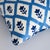 Schumacher Schumacher X Molly Mahon Bagru & Buti 20" Lumbar Pillow in Blue For Sale - Image 4 of 5