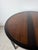 Black Vintage Asian-Style Black Lacquer Wood Round-to-Oval Extension Dining Table For Sale - Image 8 of 18