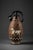 A rare bohemian secession ceramic amphora, circa 1915, distinguished by an elaborate raised glaze decoration and an...