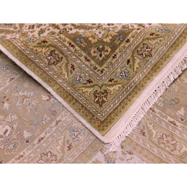 Hand-Knotted Indo-Persian Rug- 8'x 10' For Sale In Los Angeles - Image 6 of 18