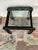 1920s Deco Style Cast Iron Glass Top Table For Sale - Image 9 of 10