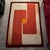Geometric Orange Rug, 1970s For Sale - Image 9 of 10