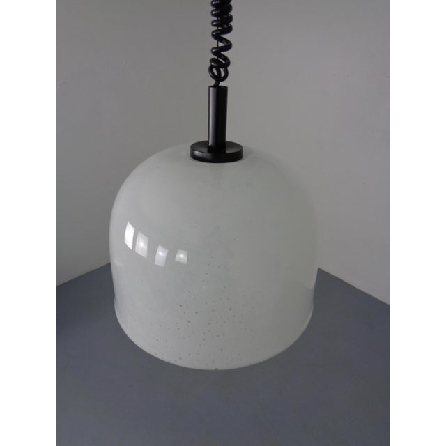 Glass Glass Ceiling Lamp from Peill & Putzler, Germany, 1960s For Sale - Image 7 of 17