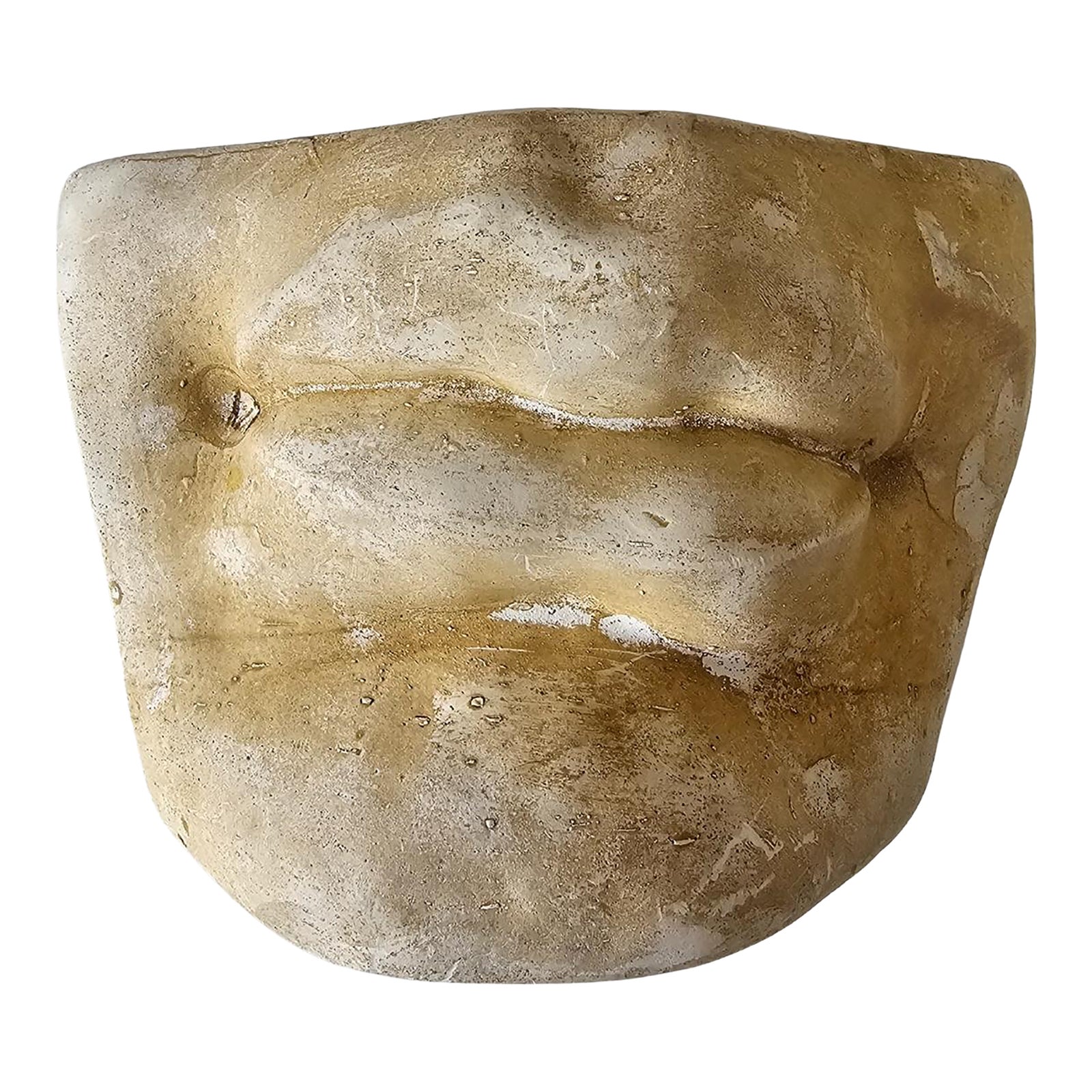 Plaster Cast in the Style of Michelangelo's Famous David's Lips Classic ...