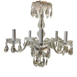 1950s VIntage Crystal Schonbek Chandelier For Sale