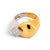 Fred Paris Vintage 18k Gold Signet Ring — Diamond Pavé | Signed & Numbered, Size 6.5 For Sale - Image 6 of 6