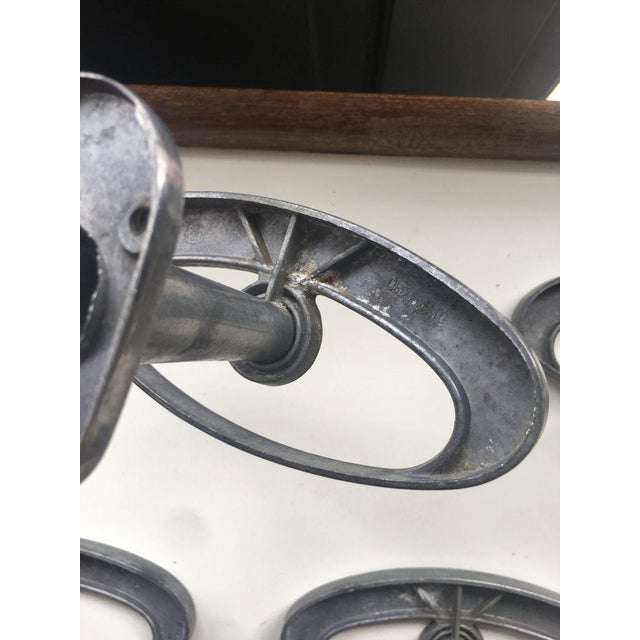 Vintage Aluminum Racks, Set of 4, in Very Good conditions. Designed 1920 to 1949