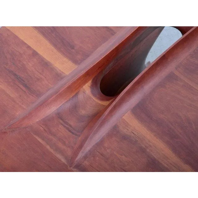 American Studio Free Form Coffee Table, 1970s For Sale - Image 6 of 10